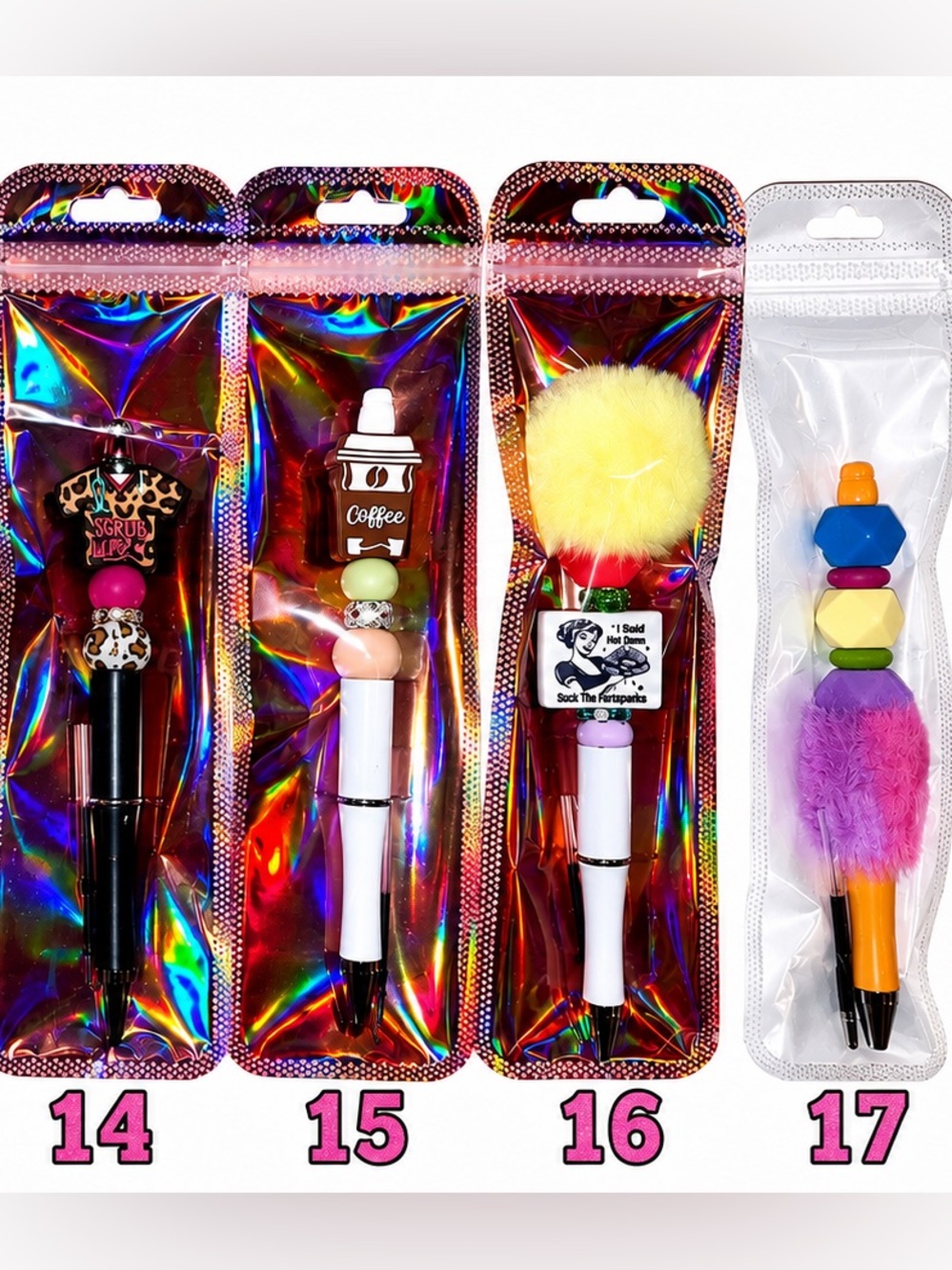Handmade Beaded Focal Pens with Ink Refill! 🖊️ - Picture 5 of 11